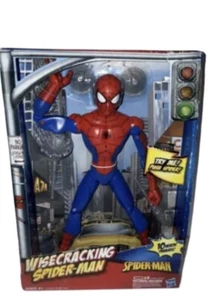 Hasbro Marvel Wisecracking Spider-Man 12" Figur 2009 NEU originalverpackt - Bild 1 von 10