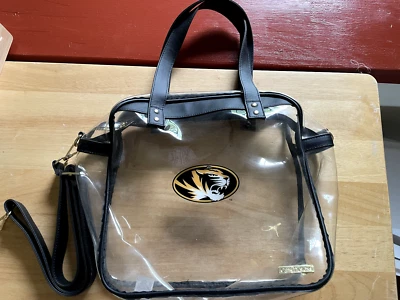 Mizzou Tigers Capri Designs Clear  Tote, Stadium Transparent Bag, hand bag  - Изображение 1 из 4