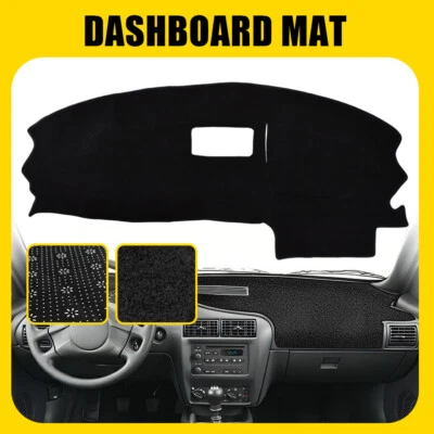 Tapete de tablero negro para Chevrolet Cavalier 1995-03 2004 2005 Foto 1 de 4
