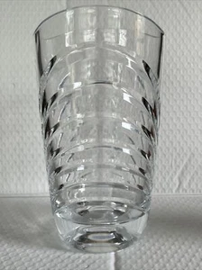 Cut Glass 10in Flower Vase 6lbs - Picture 1 of 3