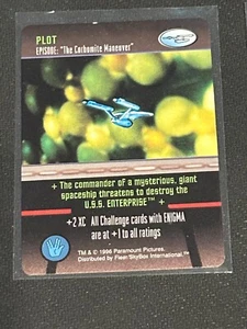 Star Trek The Card Game Plot The Corbomite Maneuver - Picture 1 of 2