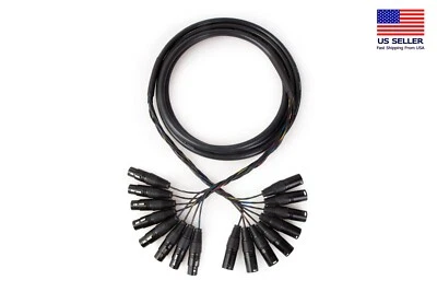 Mogami 2932 8 Channel HFI Balanced Studio Snake Cable, XLR Male to Female. - Image 1 of 4
