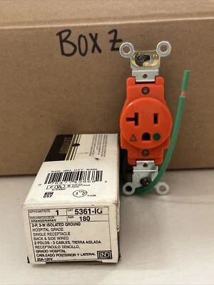 Leviton 5361-Ig Receptacle - Image 1 of 2