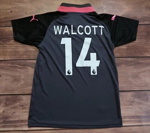 ✅Camiseta de fútbol Puma Arsenal Walcott #14 tercera camiseta de fútbol 2017/18, talla niño - Imagen 1 de 15