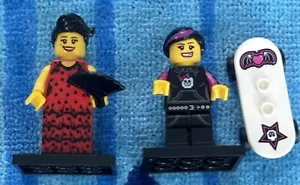CMF Series 6 | Lego Minifigure Skateboarder | Flamenco Dancer | Free AU Postage - Picture 1 of 5