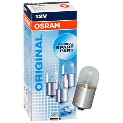 10x OSRAM R10W Kugellampe Glühlampe Glühbirne  BA15s 12V 10W 5008 - Image 1 of 4