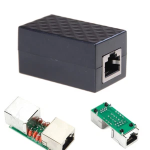 RJ-45 Lampa błyskowa Adapter Ethernet Ochrona przeciwprzepięciowa Sieć ProtecY iwn - Zdjęcie 1 z 6
