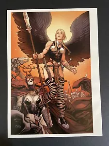 Valkyrie -Marvel Comic Book Poster 8x11 Frank Cho - Picture 1 of 1