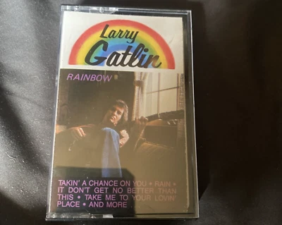 Larry Gatlin "Rainbow" Cassette Tape (1989) Country Music - - Image 1 of 4