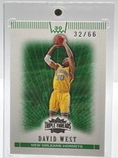 2007-08 Topps Triple Threads - Emerald #68 David West /66