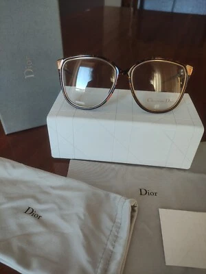 Женские винтажные очки в оправе Christian Dior 2546 Mystique коричневые - Изображение 1 из 4