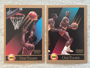 (2) 1990 Skybox OTIS THORPE "Wrong Player" Error Corrected Basketball Cards #112 - Bild 1 von 2