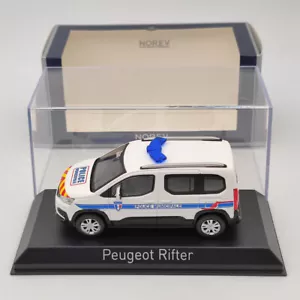 Norev 1/43 Peugeot Rifter Polizia Municipale 2019 Modelli pressofusi Collezione Auto - Foto 1 di 7