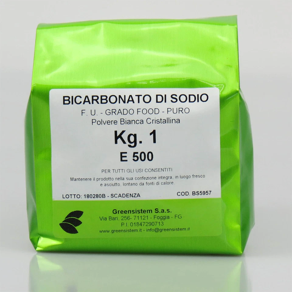 BICARBONATO DI SODIO KG. 1 - E500 - F.U. GRADO FOOD