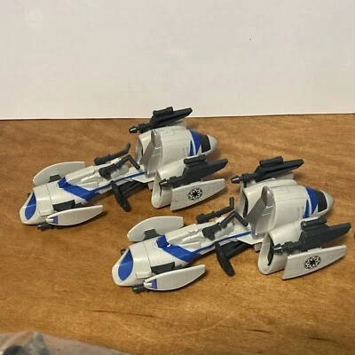 Star Wars C-080A 2011 Pullback Rebel Scooter Vehículo con Ruedas LFL Hasbro Foto 1 de 2