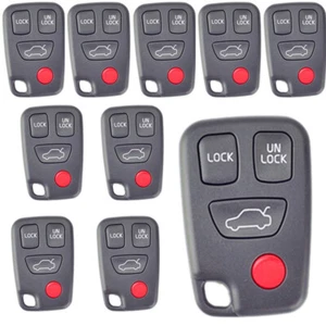 10PCS Remote Key Shell Case for Volvo 4 Buttons C70 S40 V40 S40 - Imagen 1 de 9
