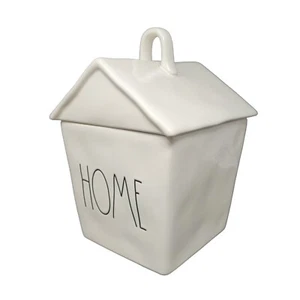 Rae Dunn HOME Bird House Lidded Cookie Jar Canister Farmhouse Decor - Picture 1 of 6