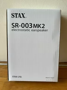STAX SR-003MK2 ear speakers electro static Canal type headphone - Picture 1 of 5