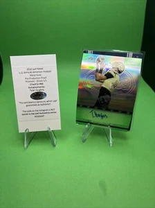 2016 Leaf Valiant Tyler Vaughns 1/1 Auto Prismatic Green Pre Production Proof - Picture 1 of 5