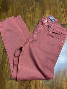Abercrombie & Fitch Simone High Rise Ankle Jeans Womens Size 27 4 Pants NWOT - Picture 1 of 5
