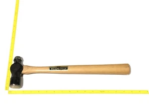 Vintage Miller Falls Kugelhammer 12 OZ Holzgriff Werkzeug 🇺🇸 selten neu aus altem Lagerbestand neu knapp - Bild 1 von 10