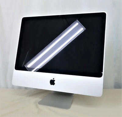Apple iMac 20 in All In One  Silver/Black 2.66GHz 4GB RAM A1224 OSX El Capitan - Image 1 of 4