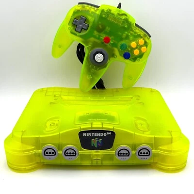 Nintendo 64 N64 *ELIGE TU PAQUETE* Consola + Mandos + Juego de cables Funtastic Foto 1 de 4