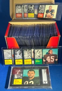 1962 Topps Football - Complete Set 1-176 ; Lower to Mid Grades - Picture 1 of 10