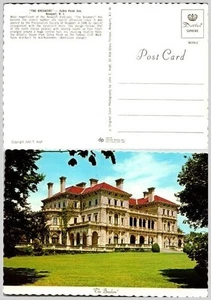 Newport Breakers Mansion RI Chrome Postcard '50s Ochre Point Dexter - Picture 1 of 1