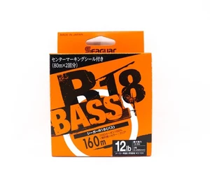 Seaguar Fluorocarbon R18 Bass Line 160m 12lb-0.285mm (3394) - Picture 1 of 6