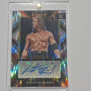 2023 Panini Select WWE Auto Stevie Richards #SL-SRS Shimmer Flash WWF Legend - Bild 1 von 2