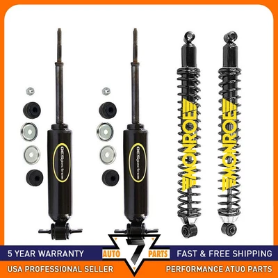 Monroe Front Rear Shock Absorbers for 1972 1973 1974 Dodge D100 Pickup - Image 1 of 3