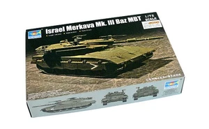 TRUMPETER 07104 Military Model 1/72 Israel Merkava Mk. III Baz MBT Hobby P7104 - Picture 1 of 1