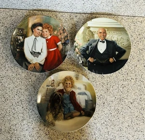 Set Of 3 Vintage Knowles collector plates Orphan Annie Series 1982 - Picture 1 of 7