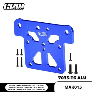 GPM 7075 Alloy Front Top Plate ARRMA 1/8 Kraton V6 Mojave Outcast Typhon TLR 6S - Picture 1 of 10