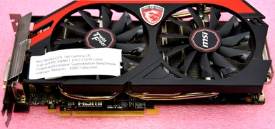 MSI NVIDIA GeForce GTX 760 GAMING OC 2GB GDDR5 VRAM Graphics Card *USED/TESTED* - Image 1 of 4