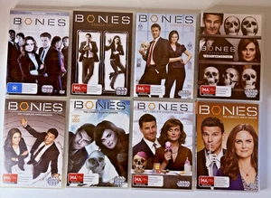 Bones TV Show Season 1 - 7 & 9, 1 2 3 4 5 6 7 9 DVD Set, Region 4 - Picture 1 of 18