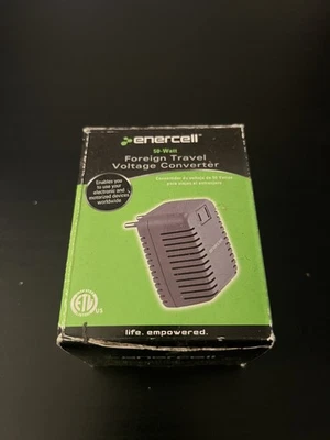 Enercell 50 Watt Foreign Travel Voltage Outlet Converter 273-359 - Image 1 of 2