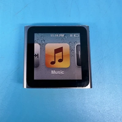 Apple IPOD NANO 6th Gen 16GB A1366, Grey - Tested - Image 1 of 4
