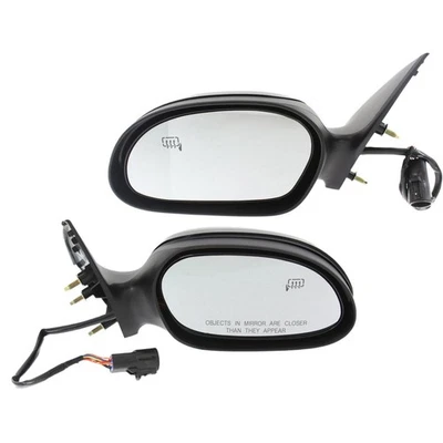 Juego de 2 espejos retrovisores laterales conductor y pasajero sedán térmico izquierdo derecho para par Ford Foto 1 de 4