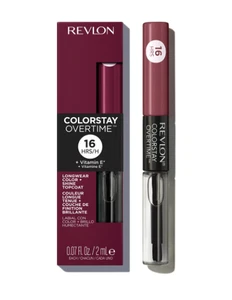 Revlon Color Stay Overtime Longwearing Gloss Lipstick Relentless Raisin - Picture 1 of 4