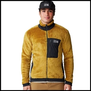 Chaqueta polar Mountain Hardwear Polartec High Loft color tostado oscuro XL para hombre Gorpcore - Imagen 1 de 11