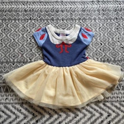 Disney Princess Snow White Sweater & Tutu Dress 12m - Image 1 of 4