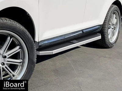 Полированные боковые ступени APS Premium 6 дюймов подходят для Ford Edge Lincoln MKX 2007-2014 годов выпуска - Изображение 1 из 4