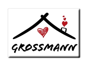 Großmann Kühlschrankmagnet Familie Name Nachname Love Geburtstag Grad Gift - Picture 1 of 9