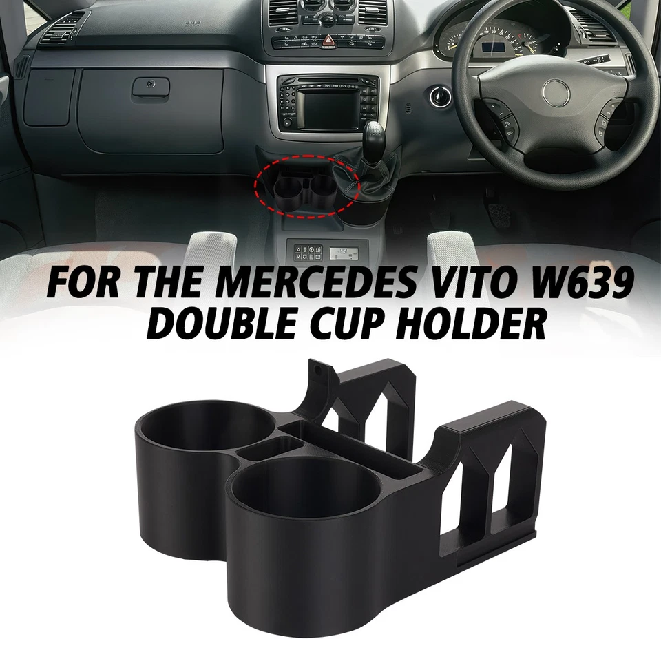 Double Cup Holder For the Mercedes Vito W639 - Image 1 of 4