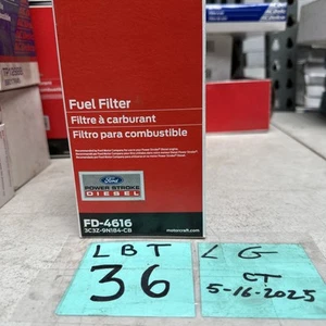 Genuine OEM Ford FD4616 Motorcraft 3C3Z9N184CB Powerstroke Diesel Fuel Filter - Picture 1 of 1