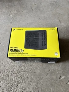AS IS Corsair RM850e Fully Modular Low-Noise ATX Power Supply 80 Plus for repair - Picture 1 of 5