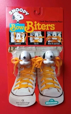 De colección Snoopy Bow Biters Brookside Sellado Para Zapatos Infantiles, ¡¡Adorable!! Único  Foto 1 de 2