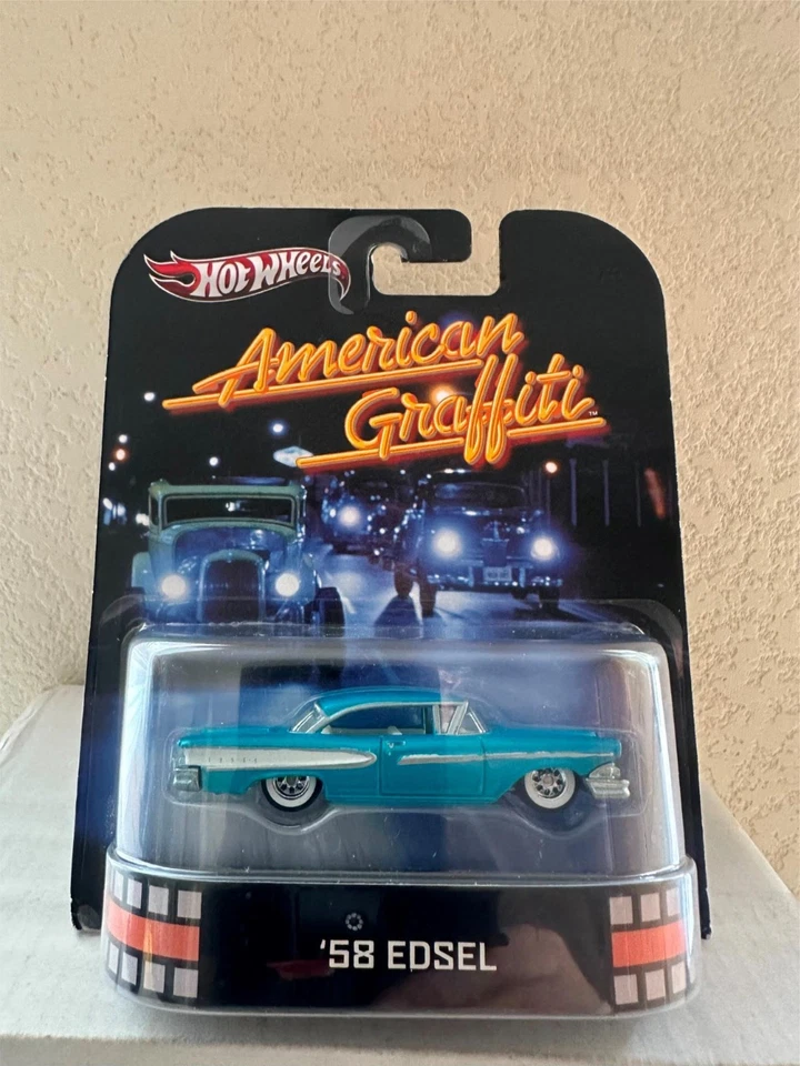 Hot Wheels American Graffiti '58 EDSEL azul F27 Foto 1 de 1